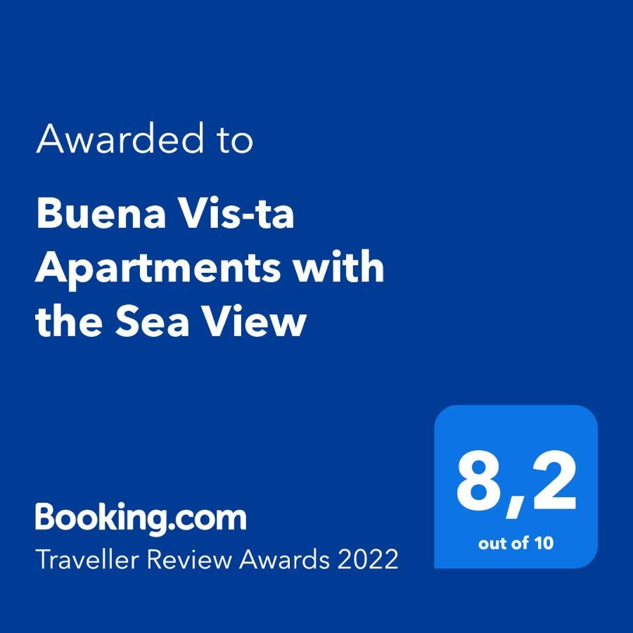 Buena Vis-Ta Apartments With The Sea View 외부 사진